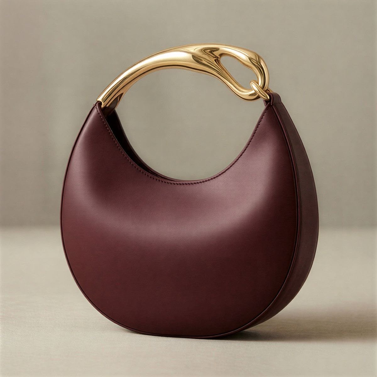 Sac à Main Bordeaux Élégant