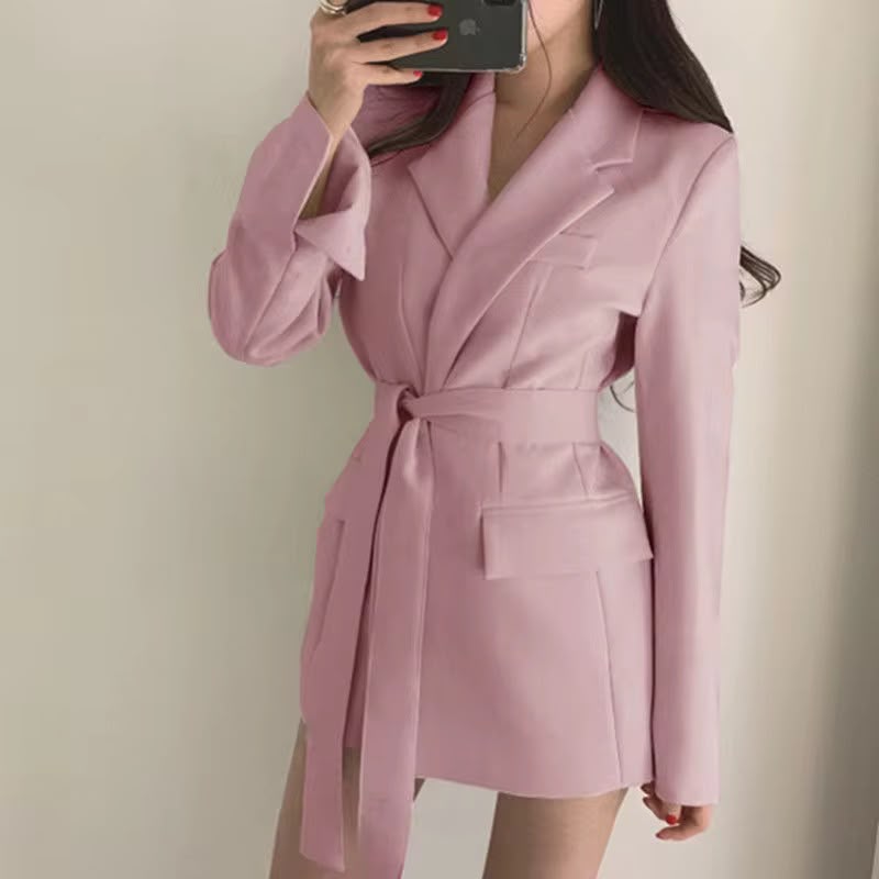 Ensemble Short Femme Ceinturé