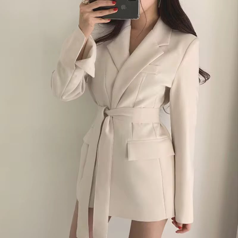 Ensemble Short Femme Ceinturé