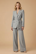 Blazer Ceinturé & Pantalon Large